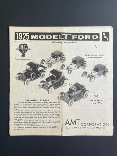 Amt 1925 ford - amt,